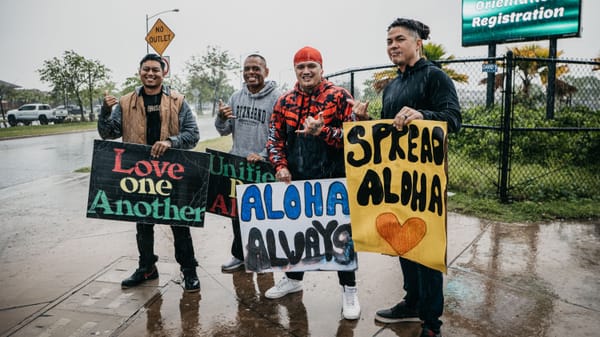 Kekoa Carvalho: Spreading Aloha Through Sign Waving and Social Media